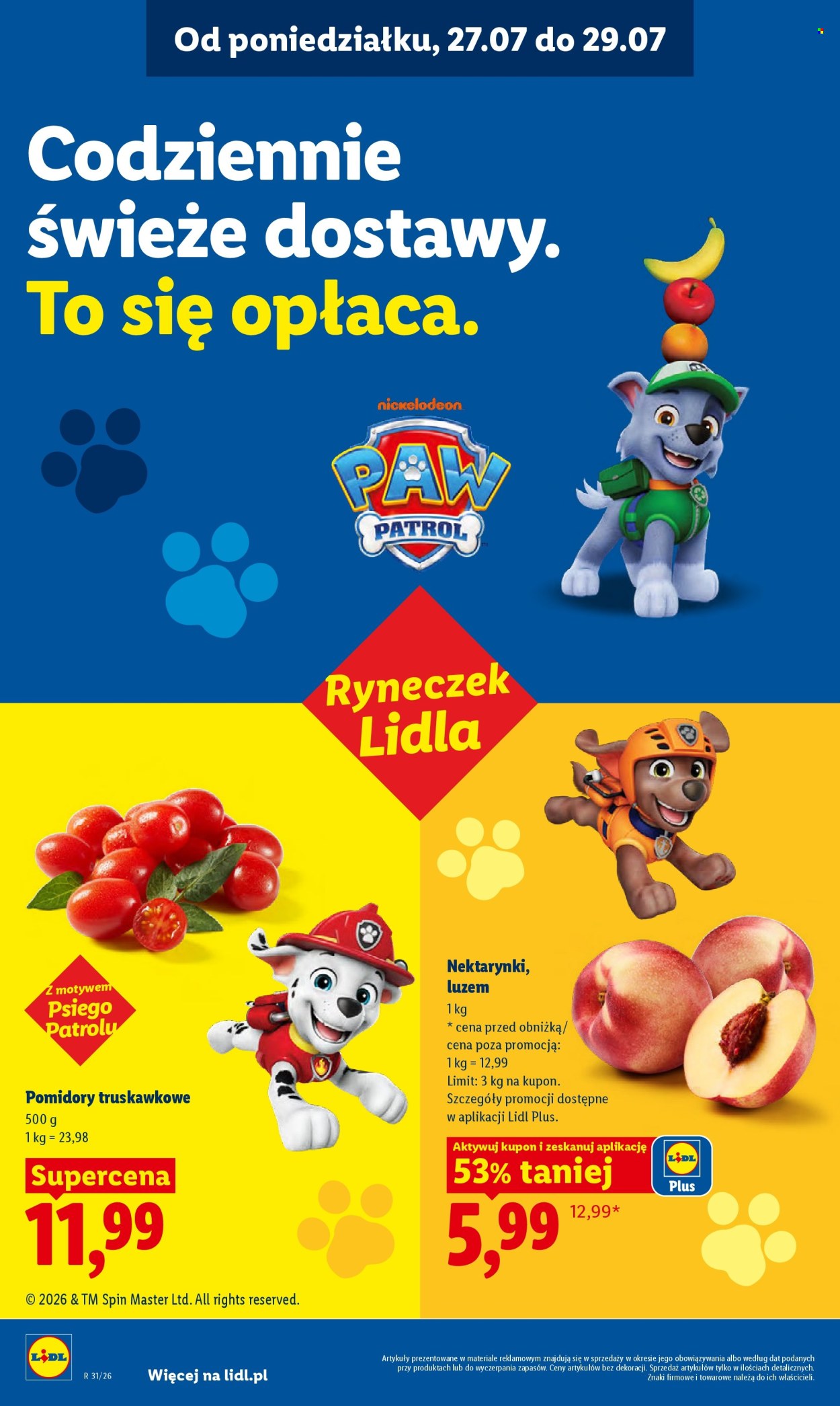 Leták Lidl - 27.7.2026 - 29.7.2026. Strana 46