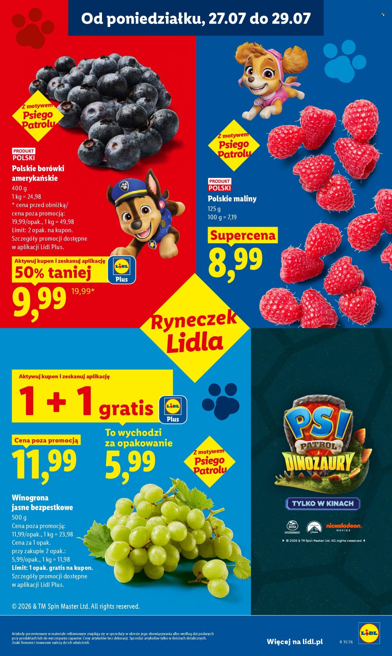Leták Lidl - 27.7.2026 - 29.7.2026. Strana 47