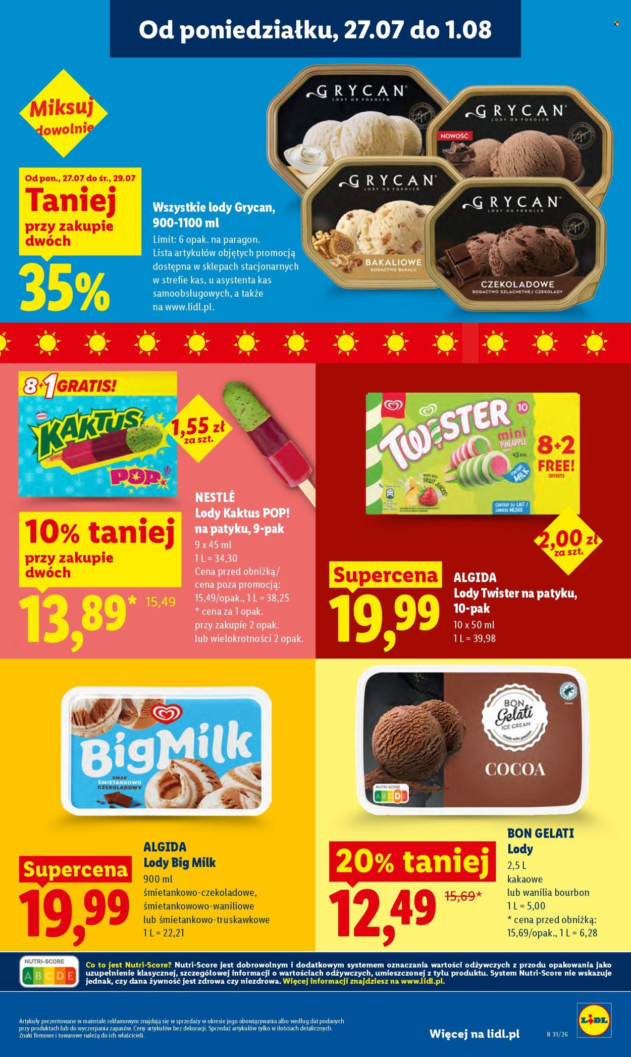 Leták Lidl - 27.7.2026 - 29.7.2026. Strana 67