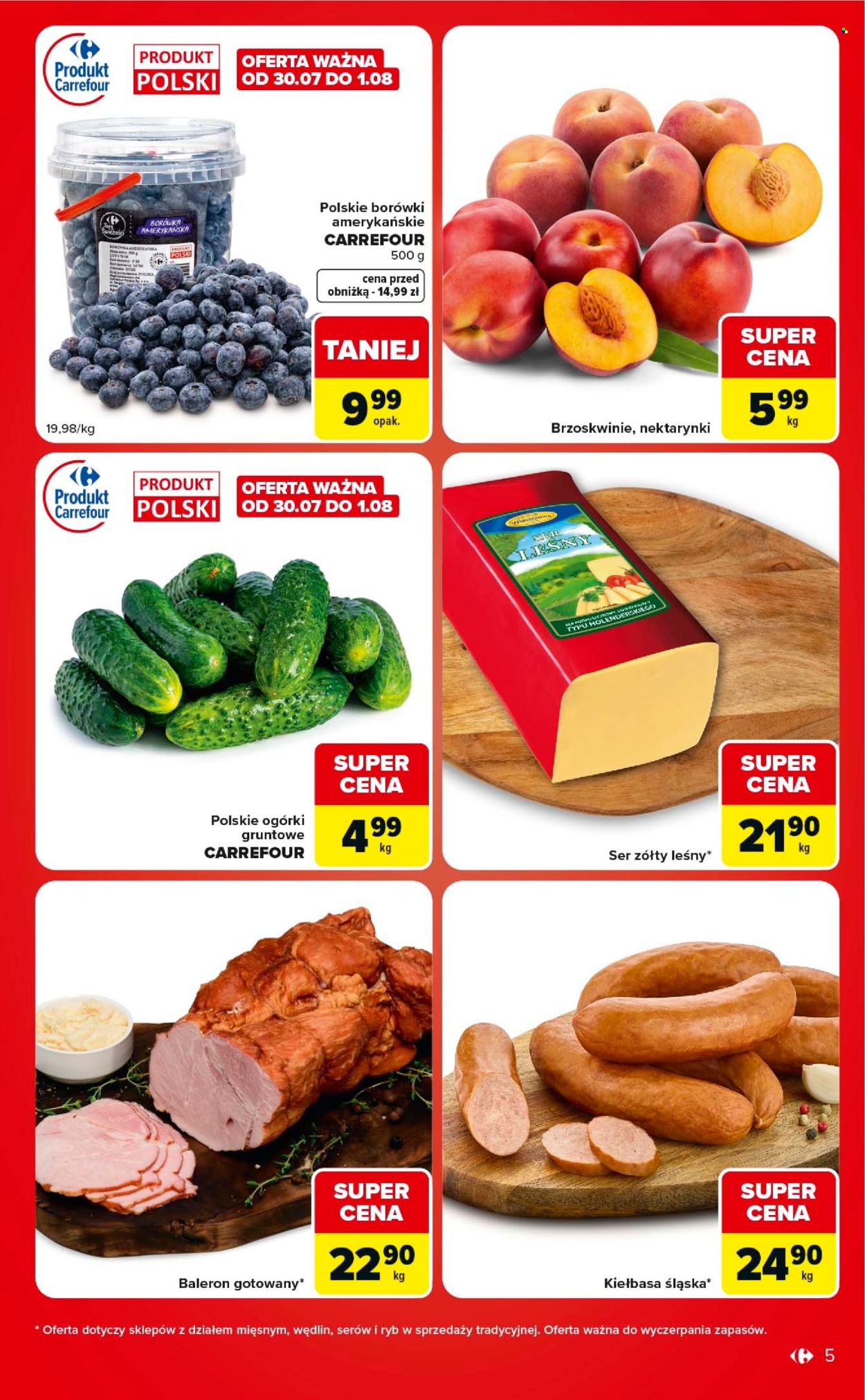 Leták Carrefour Market - 28.7.2026 - 3.8.2026. Strana 5