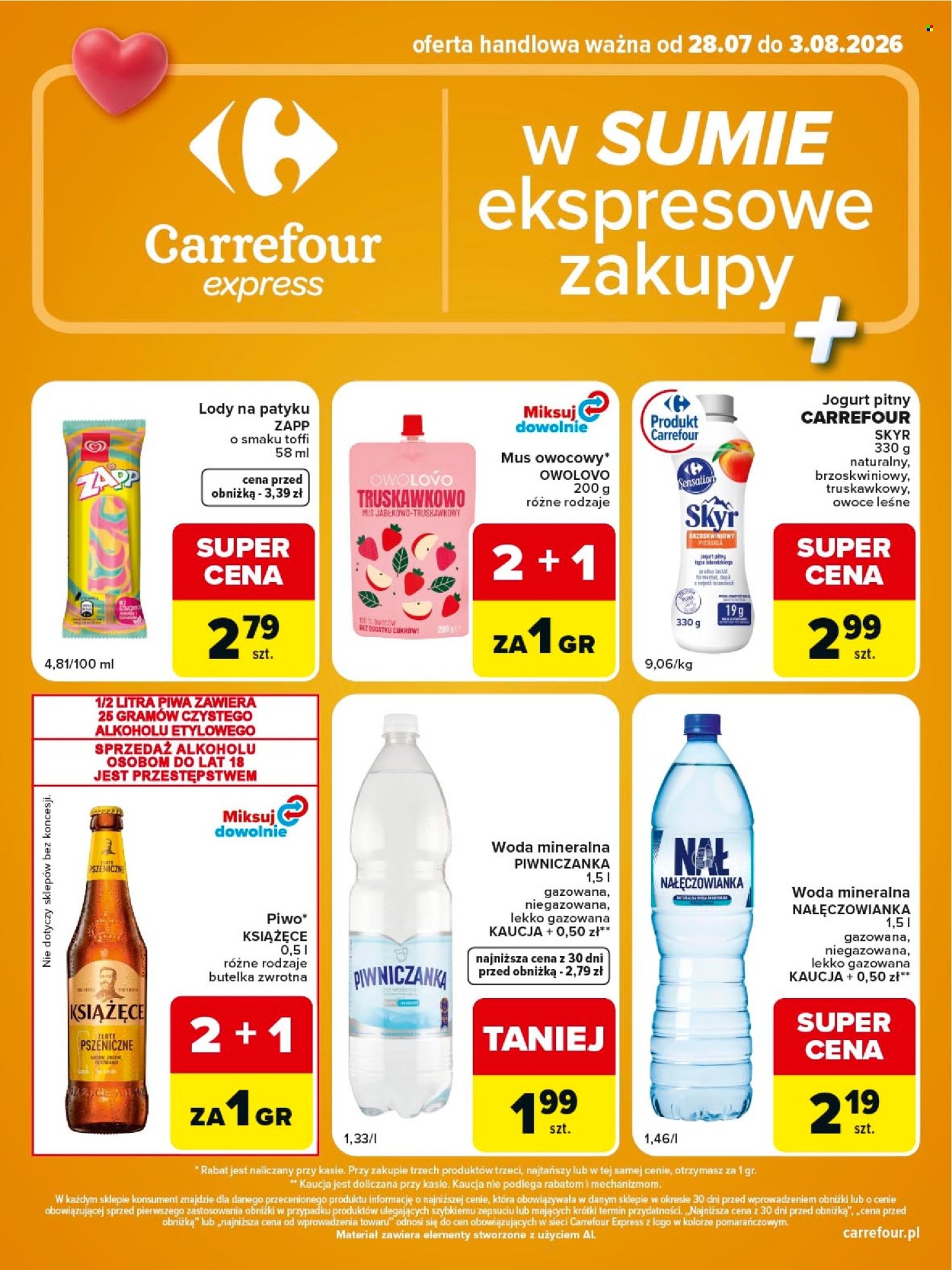 Leták Carrefour Express - 28.7.2026 - 3.8.2026. Strana 2