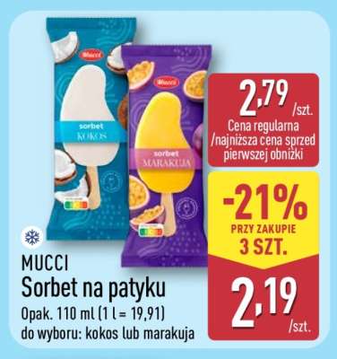 MUCCI Sorbet na patyku