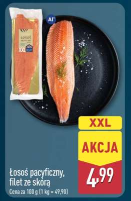 Łosoś pacyficzny filet ze skóra
