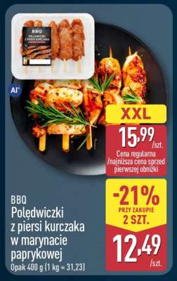 BBQ Poledwiczki z piersi kurczaka w marynacie paprykowej