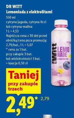 DR WITT Lemonada z elektrolitami