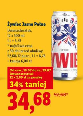 Żywiec Jasne Pełne