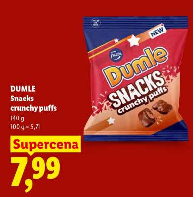 DUMLE Snacks crunchy puffs
