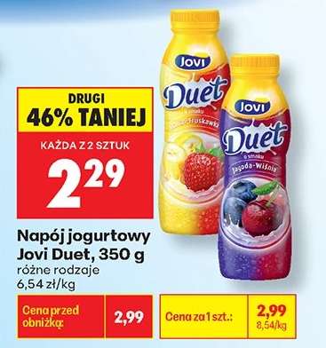 Napój Jogurtowy Jovi Duet 350 g