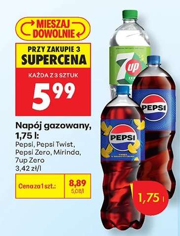 Napój gazowany, 1,75 l