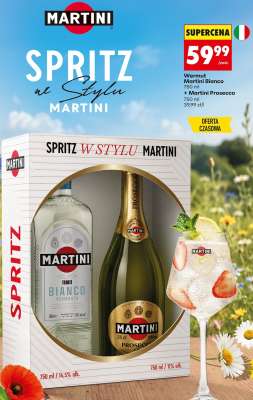 Wermut Martini Bianco + Martini Prosecco
