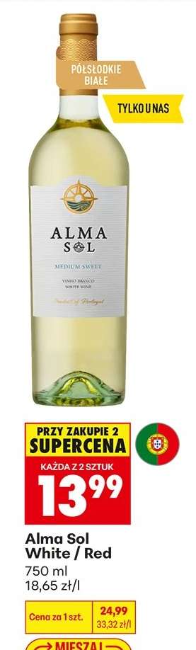 Alma Sol White / Red