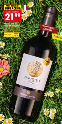 Massa al Sole Primitivo Puglia