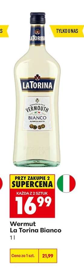 Wermut La Torina Bianco