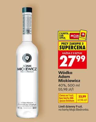 Wódka Adam Mickiewicz