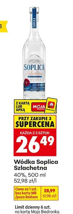 Wódka Soplica Szlachetna