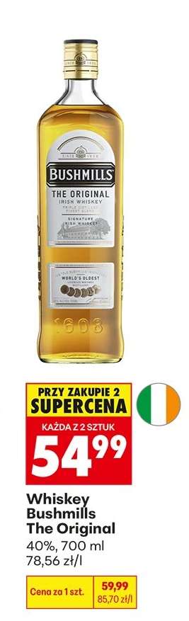 WHISKEY BUSHMILLS THE ORIGINAL