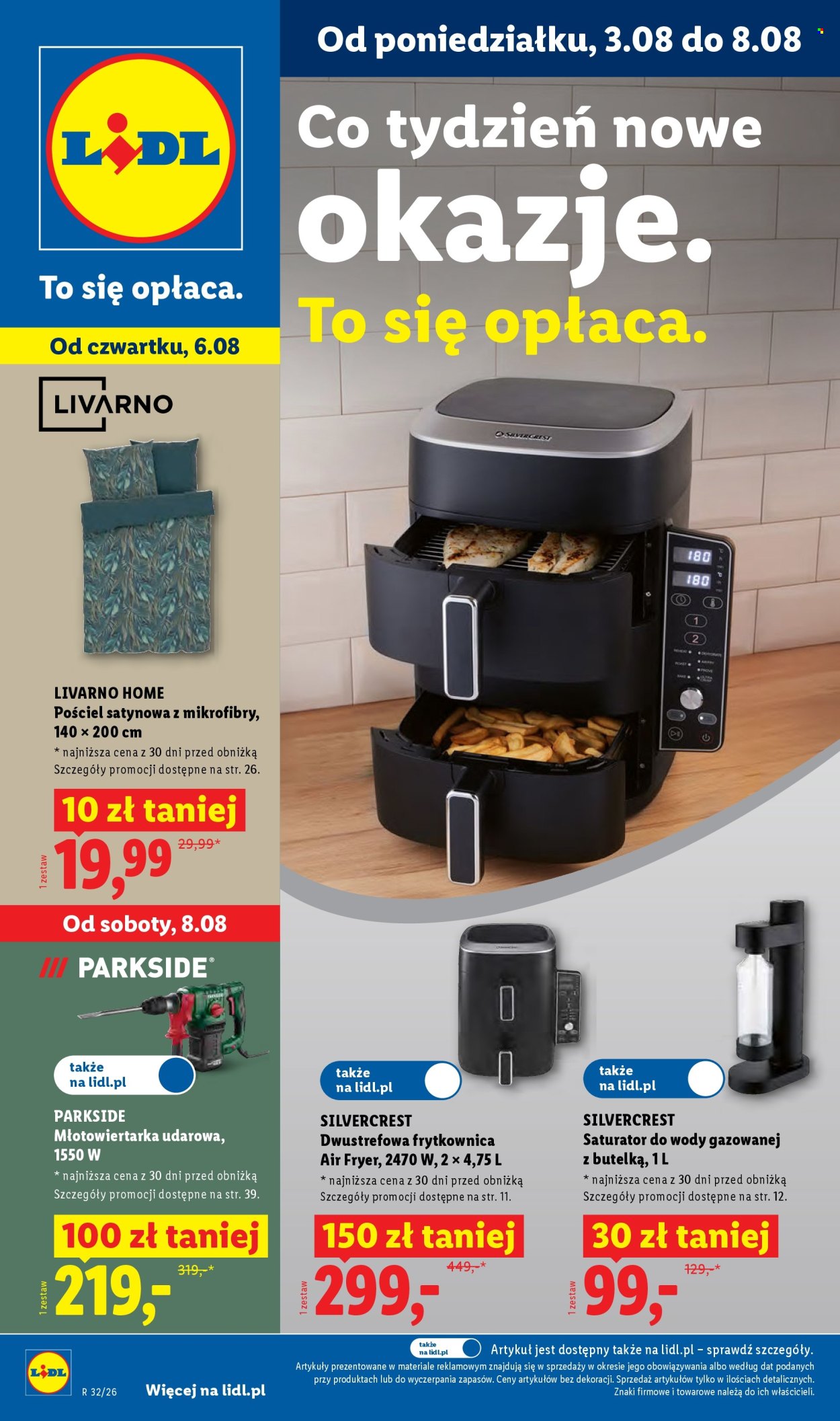 Leták Lidl - 3.8.2026 - 8.8.2026. Strana 1
