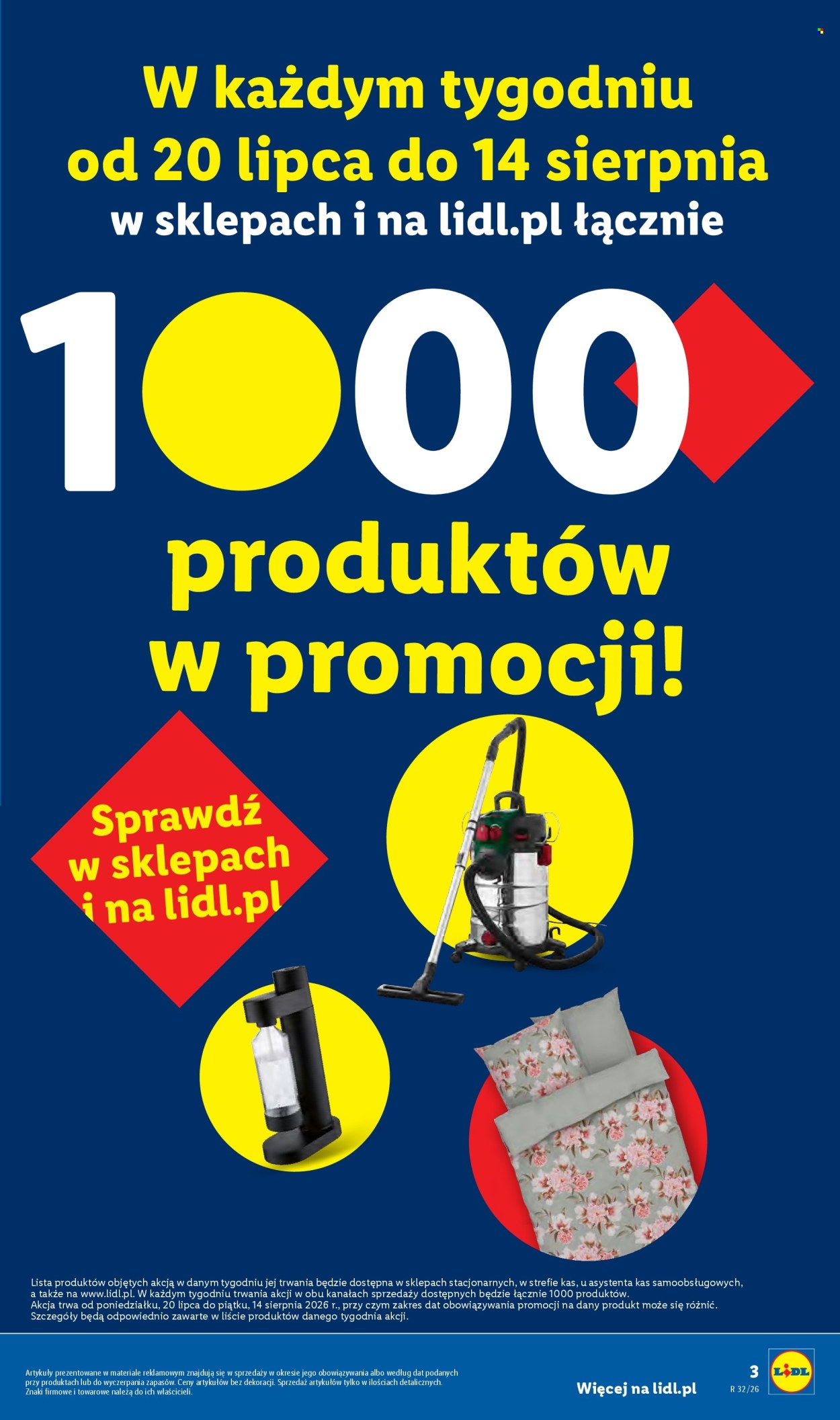 Leták Lidl - 3.8.2026 - 8.8.2026. Strana 3