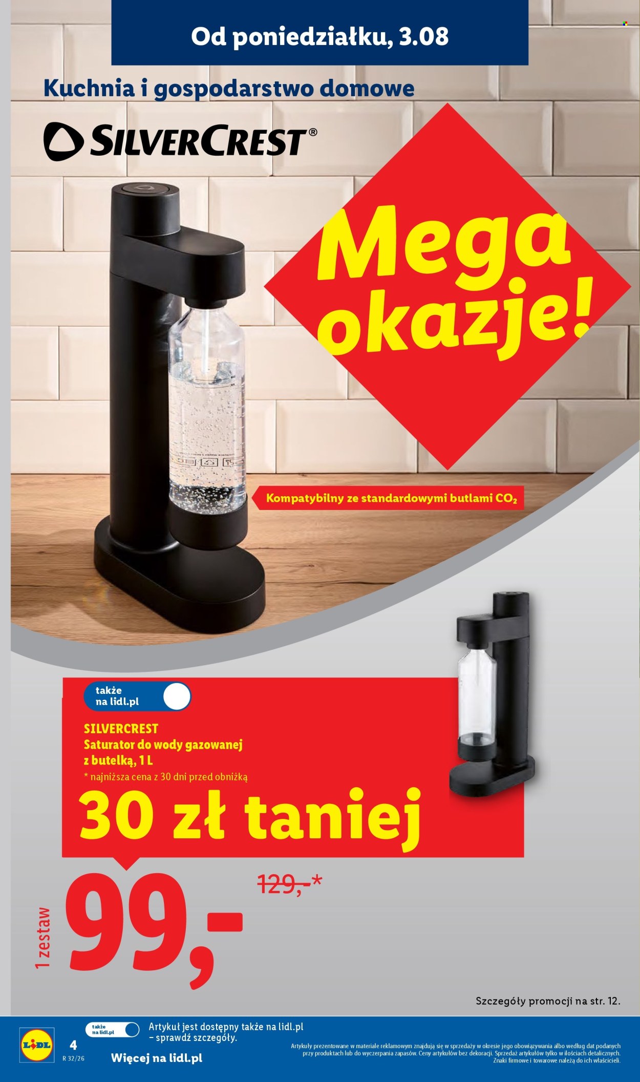 Leták Lidl - 3.8.2026 - 8.8.2026. Strana 4