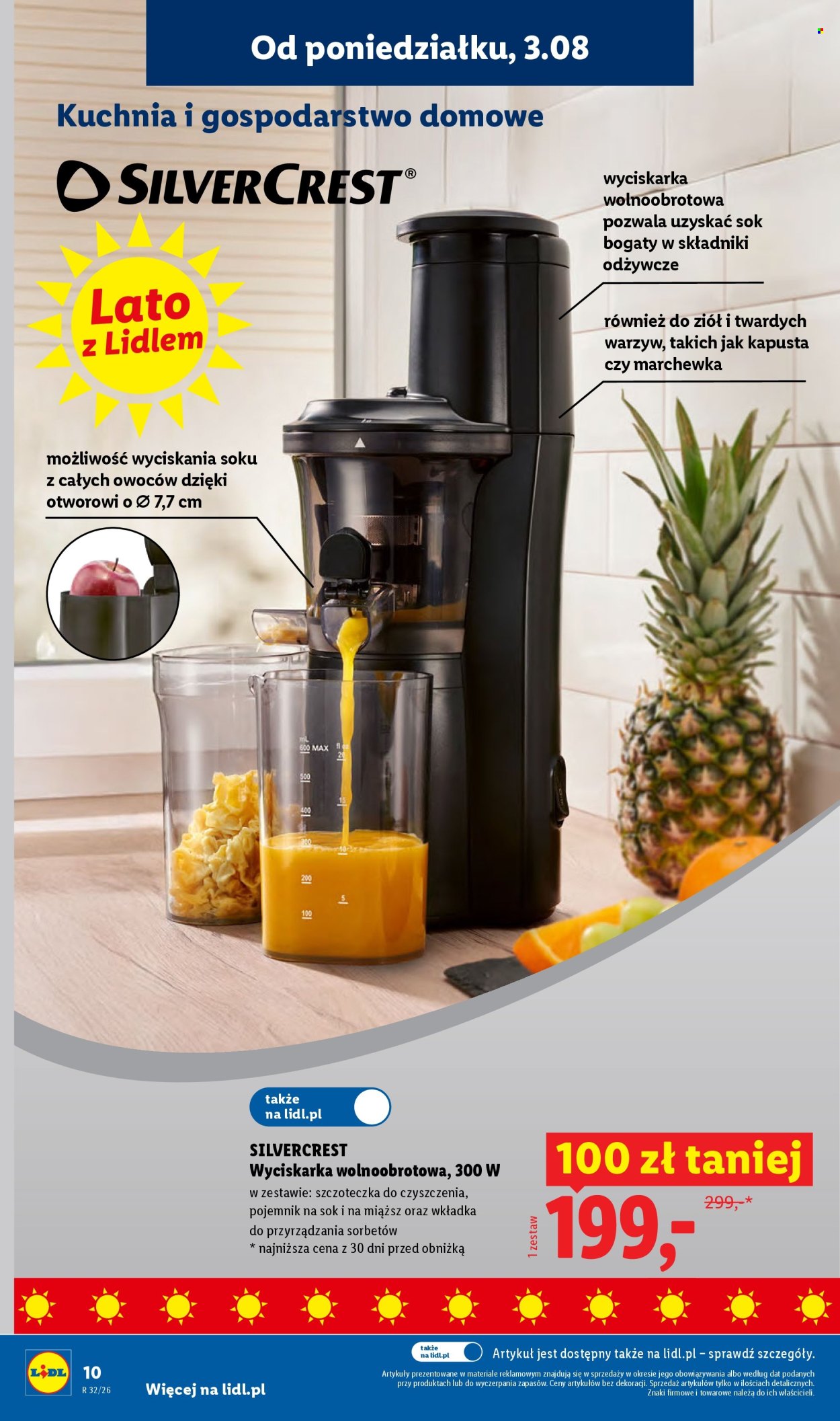 Leták Lidl - 3.8.2026 - 8.8.2026. Strana 12