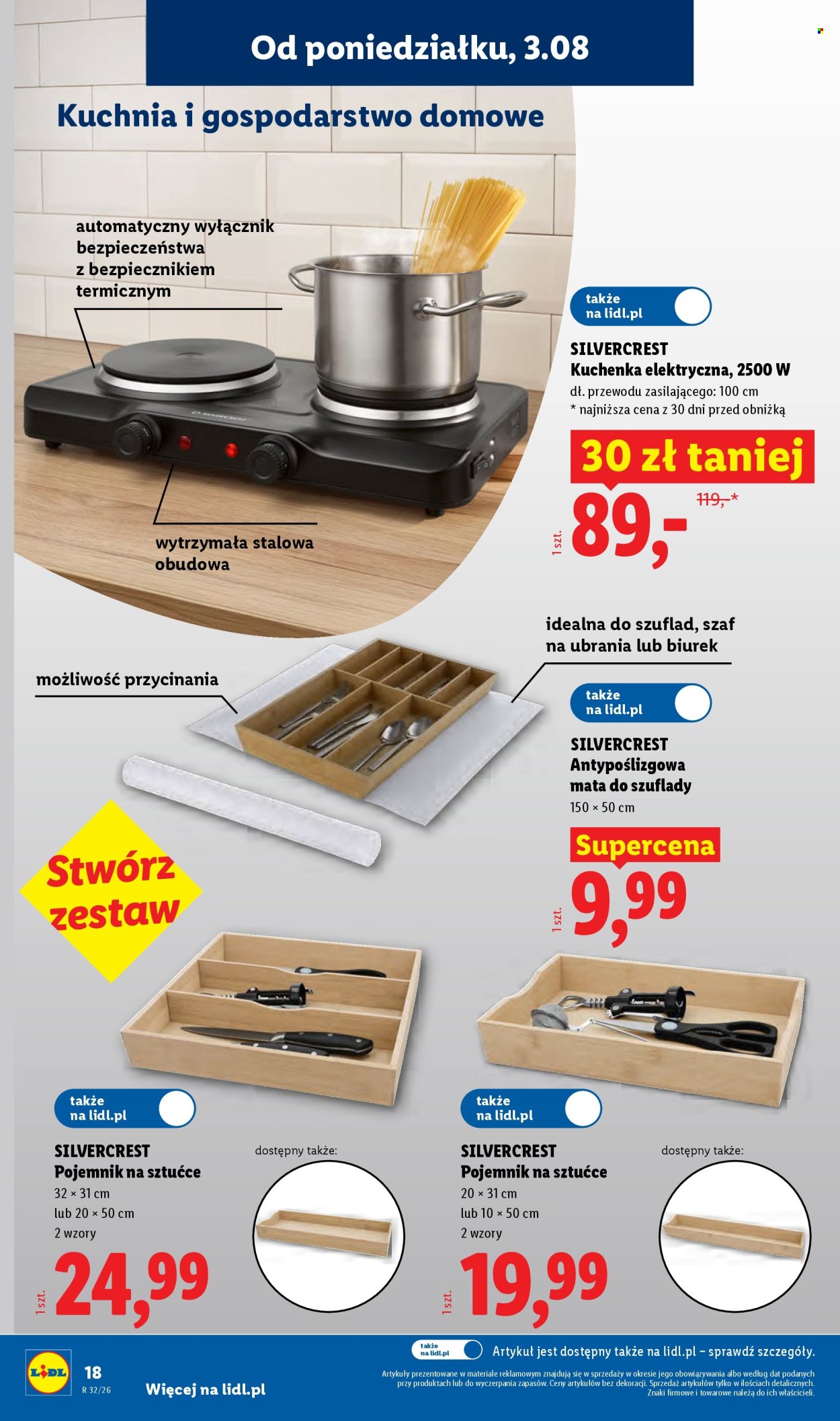 Leták Lidl - 3.8.2026 - 8.8.2026. Strana 20