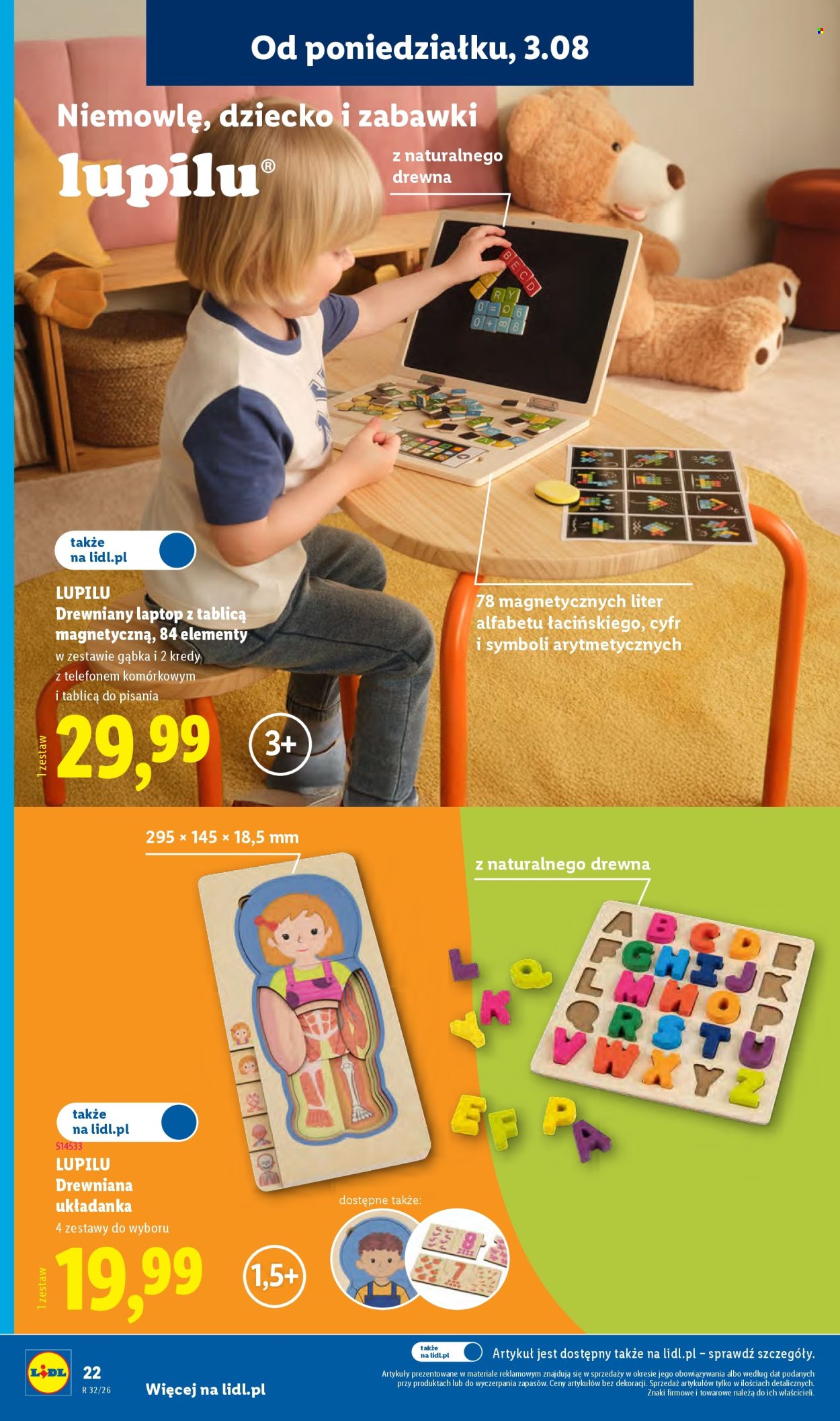 Leták Lidl - 3.8.2026 - 8.8.2026. Strana 26