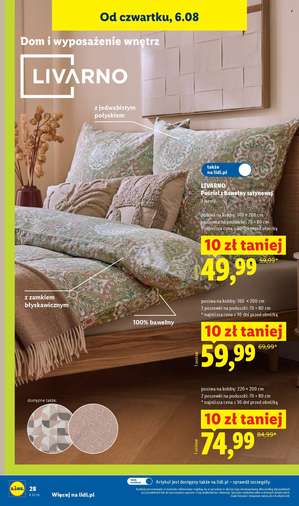 Leták Lidl - 3.8.2026 - 8.8.2026. Strana 34