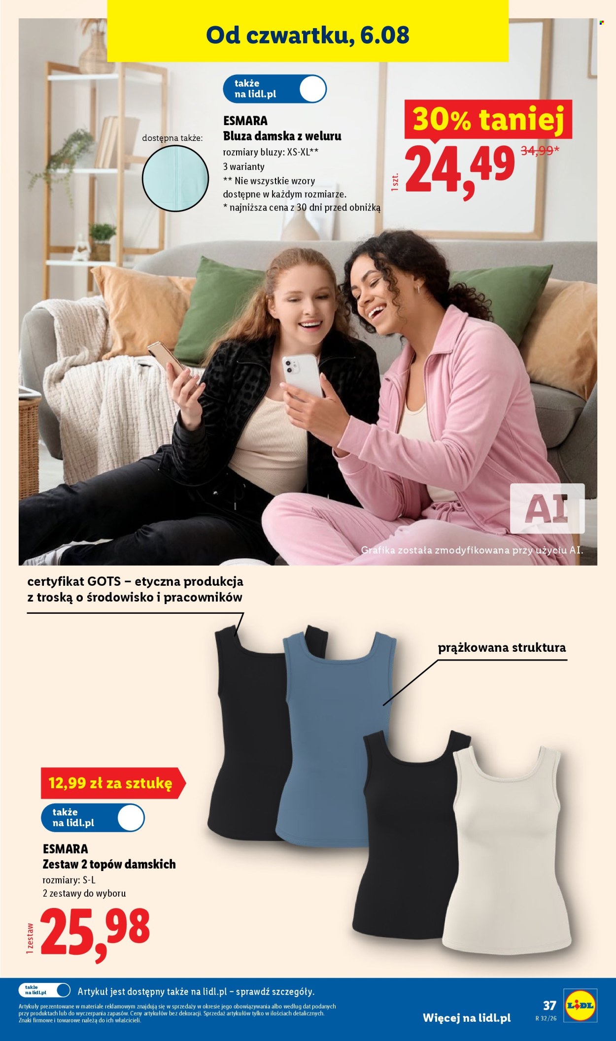 Leták Lidl - 3.8.2026 - 8.8.2026. Strana 43