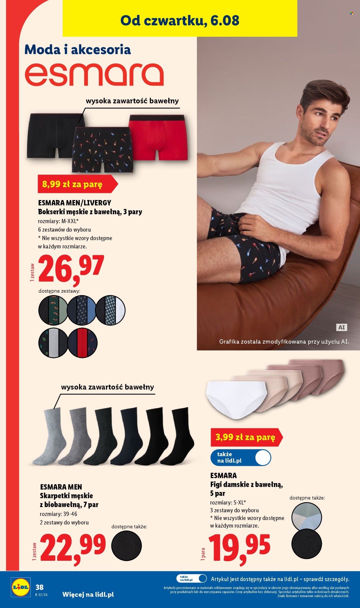 Leták Lidl - 3.8.2026 - 8.8.2026. Strana 44