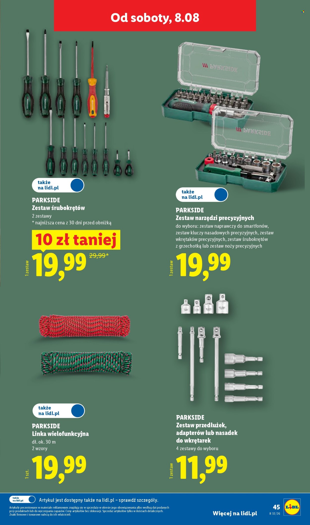 Leták Lidl - 3.8.2026 - 8.8.2026. Strana 51