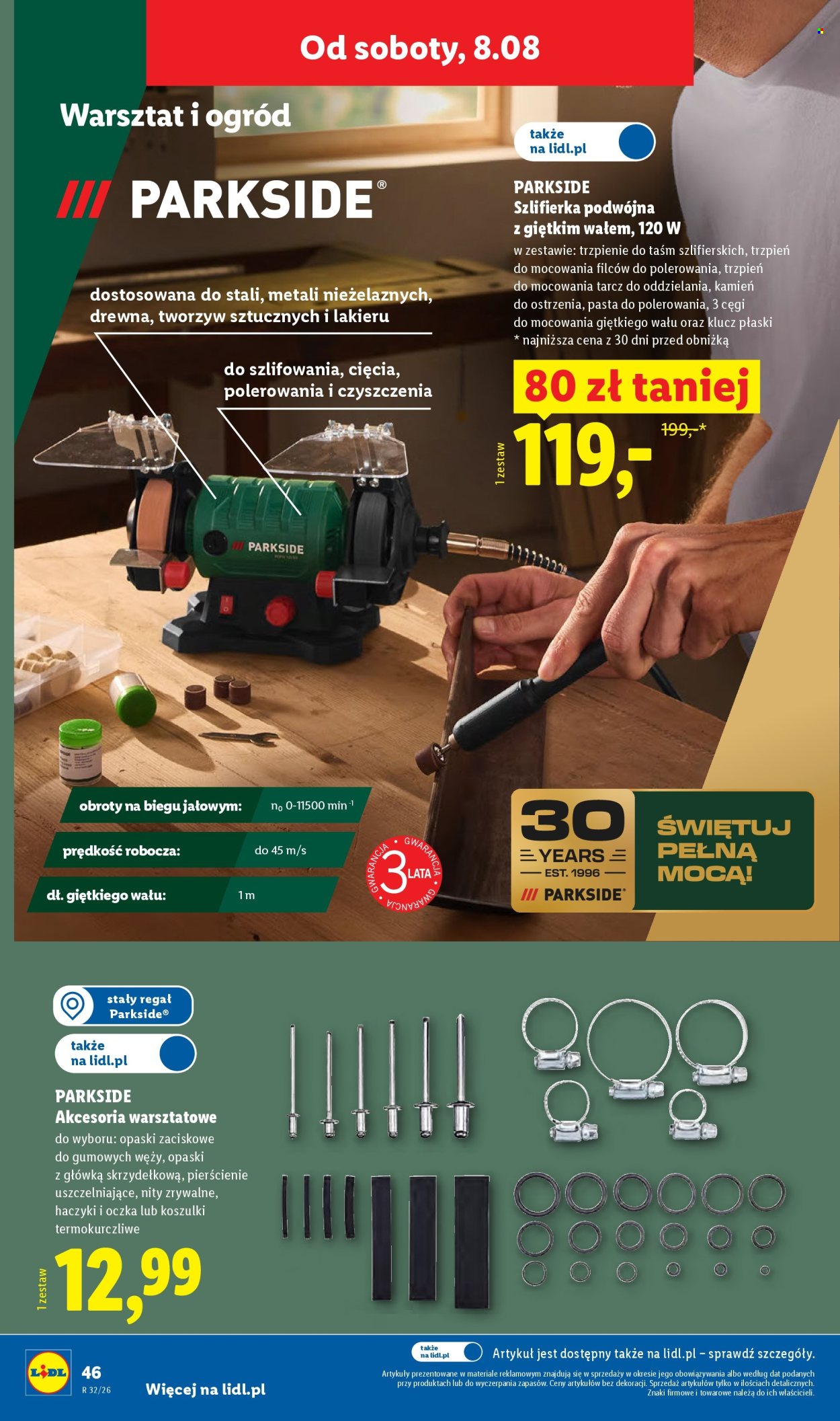 Leták Lidl - 3.8.2026 - 8.8.2026. Strana 52