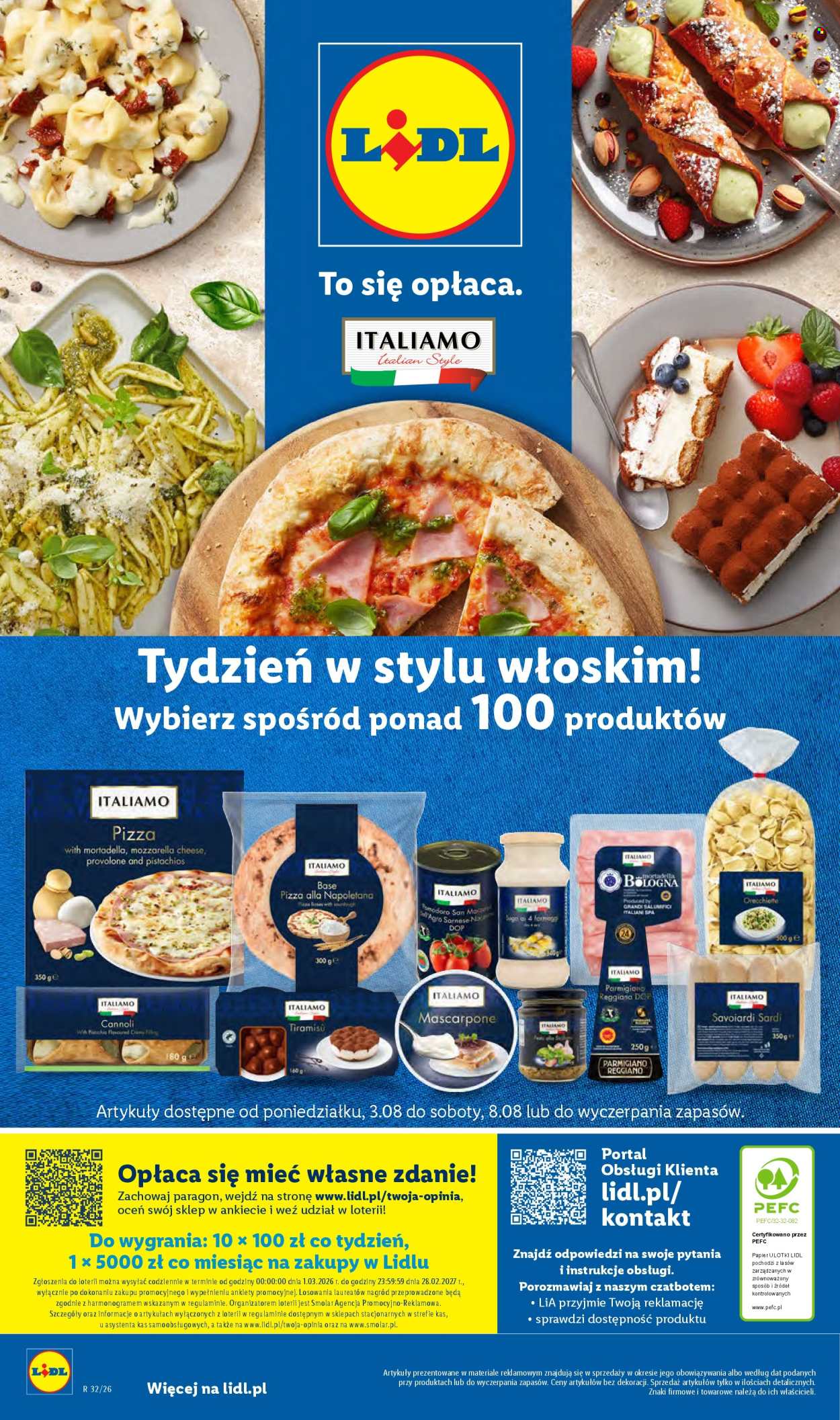 Leták Lidl - 3.8.2026 - 8.8.2026. Strana 54