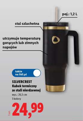 SILVERCREST Kubek termiczny ze stali nierdzewnej