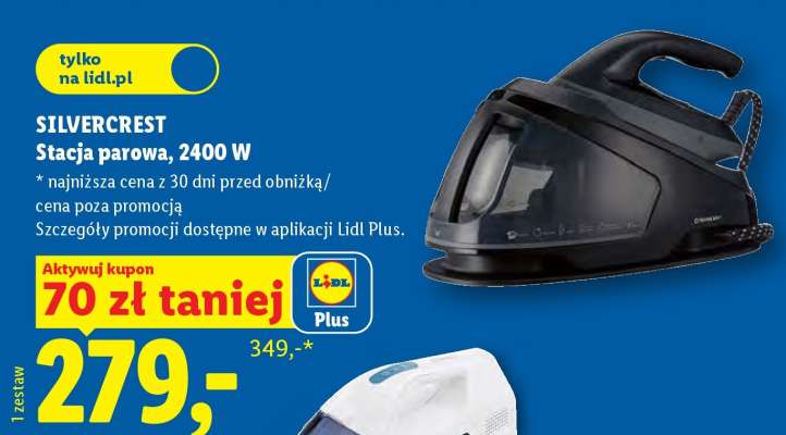 SILVERCREST Stacja parowa, 2400 W