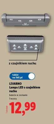 LIVARNO Lampa LED z czujnikiem ruchu