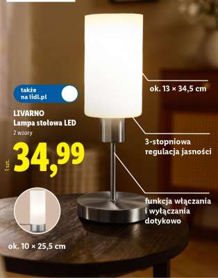 LIVARNO Lampa stołowa LED