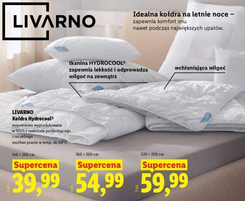 LIVARNO Kołdra Hydrocool®