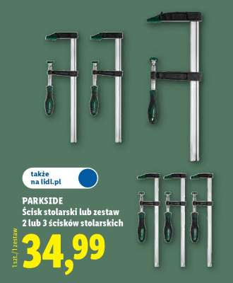 PARKSIDE Ścisk stolarski lub zestaw