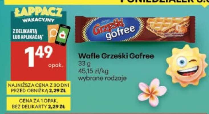 Wafle Grześki Gofree