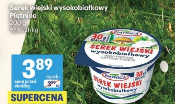 Serek wiejski wysokobiałkowy Piątnica