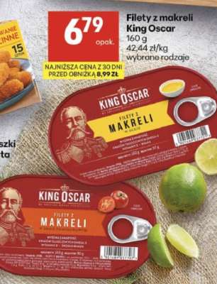 Filety z makreli King Oscar