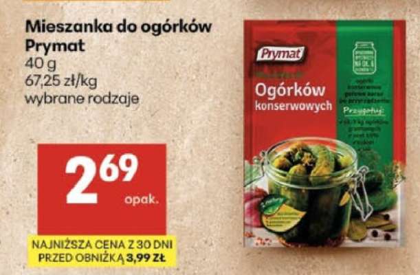 Mieszanka do ogórków Prymat