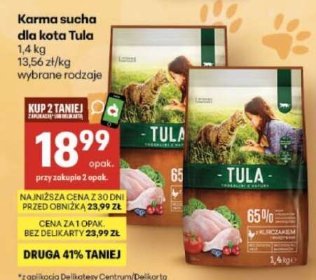 Karma sucha dla kota Tula