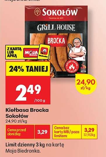 Kiełbasa brocka Sokołów