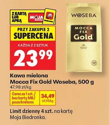 Mocca Fix Gold Woseba, 500 g