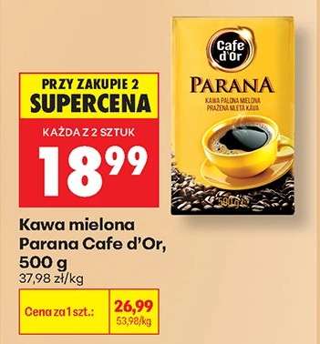 Kawa mielona Parana Cafe d'Or, 500 g