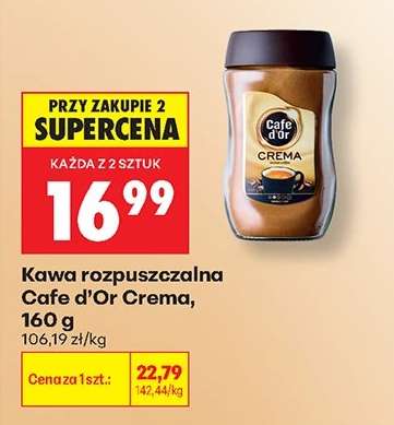 Kawa rozpuszczalna Cafe d'Or Crema , 160 g