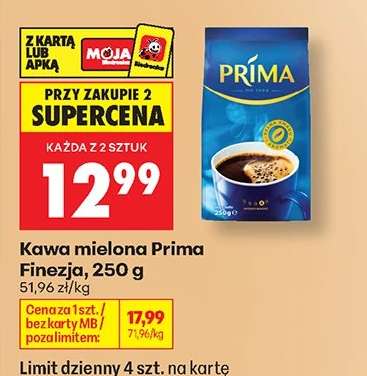 KAWA MIELONA PRIMA FINEZJA 250 G
