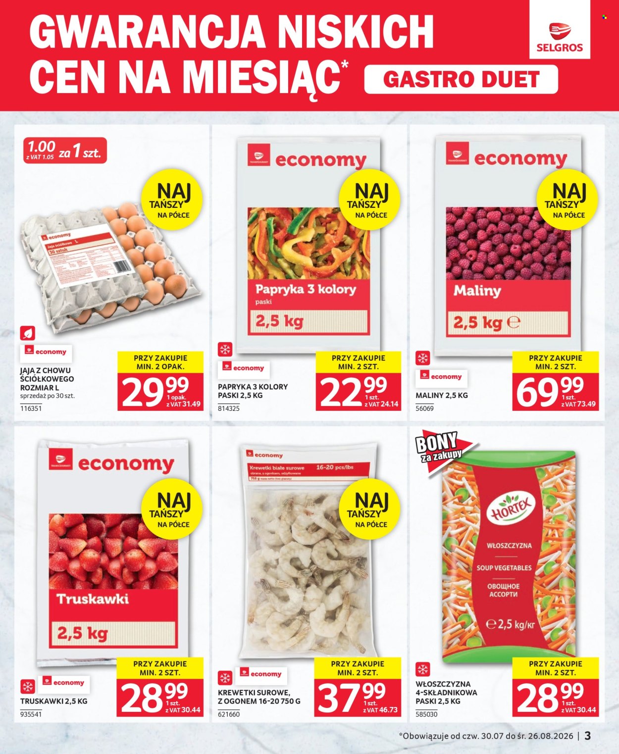 Gazetka Selgros - 30.07.2026 - 26.08.2026. Strona 3