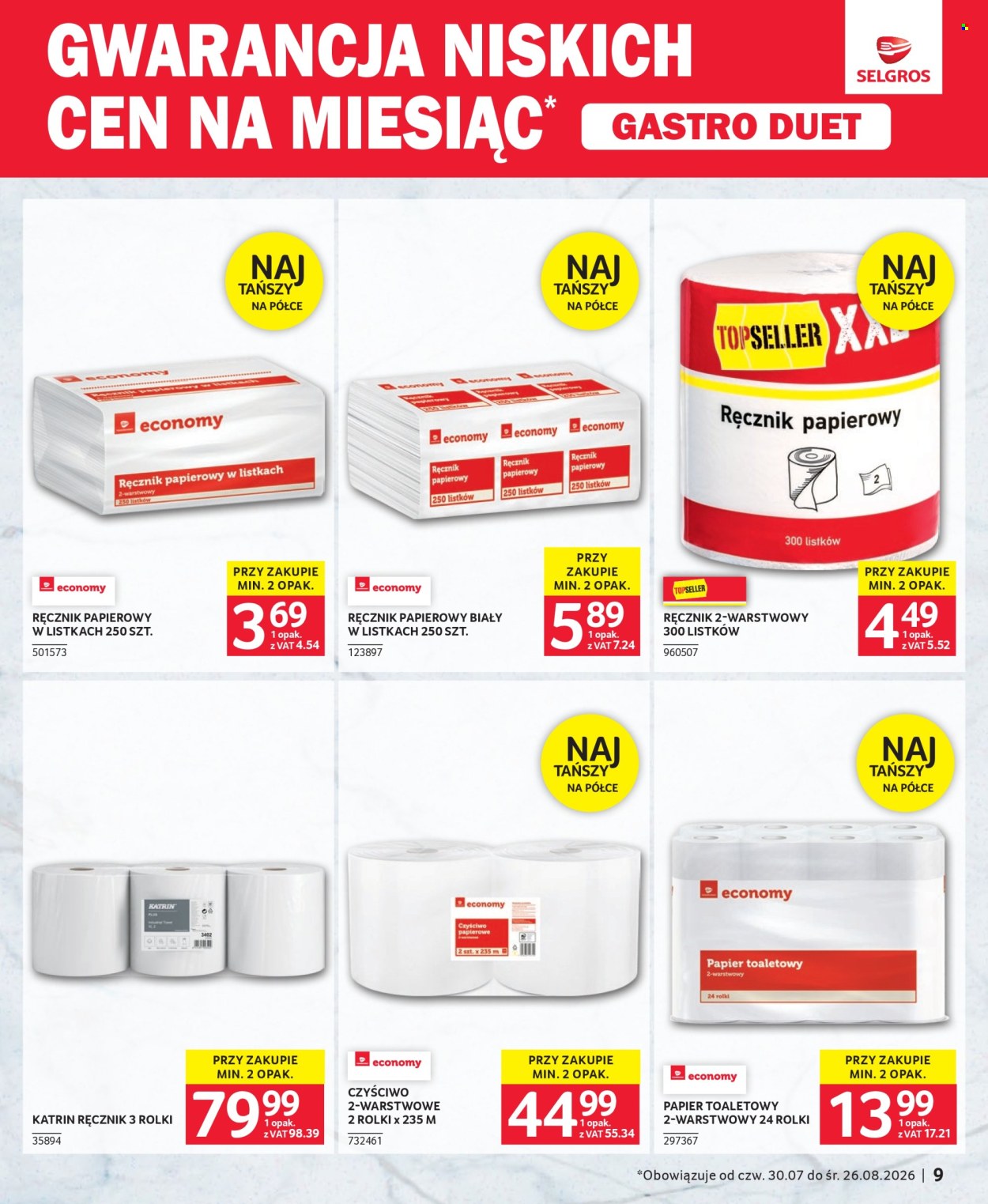 Gazetka Selgros - 30.07.2026 - 26.08.2026. Strona 9